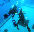 Picture of wreck diving certification in Key Largo, Florida Keys