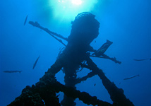 The Duane crows nest wreck/deep dive image