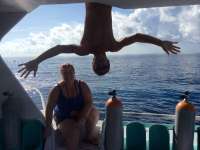 Great day of scuba diving in Key Largo with Rainbow Reef on spiegel grove tropical adventure 2014 08 07 r611 1