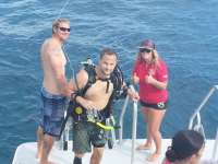 Great day of scuba diving in Key Largo with Rainbow Reef on hole in the wall tropical odyssey 2014 10 05 r849 1