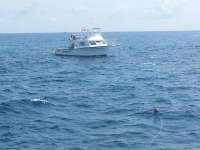 Great day of scuba diving in Key Largo with Rainbow Reef on winch hole tropical voyager 2014 09 20 r799 1