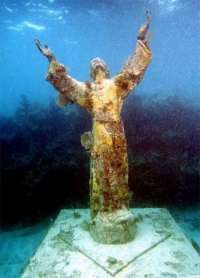 Great day of scuba diving in Key Largo with Rainbow Reef on christ statue tropical voyager 2015 04 25 r1441 1