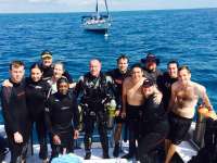 Great day of scuba diving in Key Largo with Rainbow Reef on benwood wreck tropical voyager 2015 03 22 r1308 1