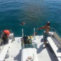 Great day of scuba diving in Key Largo with Rainbow Reef on sand island tropical voyager 2015 09 04 r1963 1