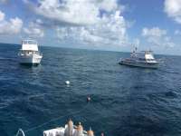 Great day of scuba diving in Key Largo with Rainbow Reef on benwood wreck tropical voyager 2016 07 31 r3127 1