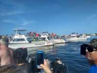 Great day of scuba diving in Key Largo with Rainbow Reef on winch hole tropical serenity 2018 08 11 r6812 1