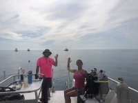 Great day of scuba diving in Key Largo with Rainbow Reef on fire coral cave tropical legend 2018 06 20 r6256 1