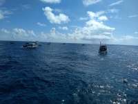 Great day of scuba diving in Key Largo with Rainbow Reef on fire coral cave tropical voyager 2020 08 08 r9904 1
