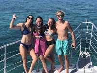 Great day of scuba diving in Key Largo with Rainbow Reef on benwood wreck santana 2020 10 13 r10207 2