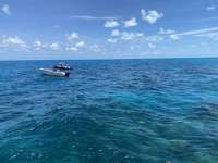 Great day of scuba diving in Key Largo with Rainbow Reef on christ statue tropical serenity 2022 07 07 r12839 2